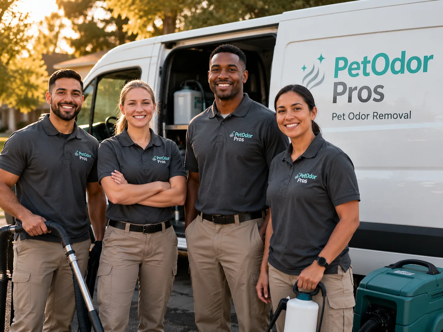 Pet Odor Removal team serving Hartselle, AL